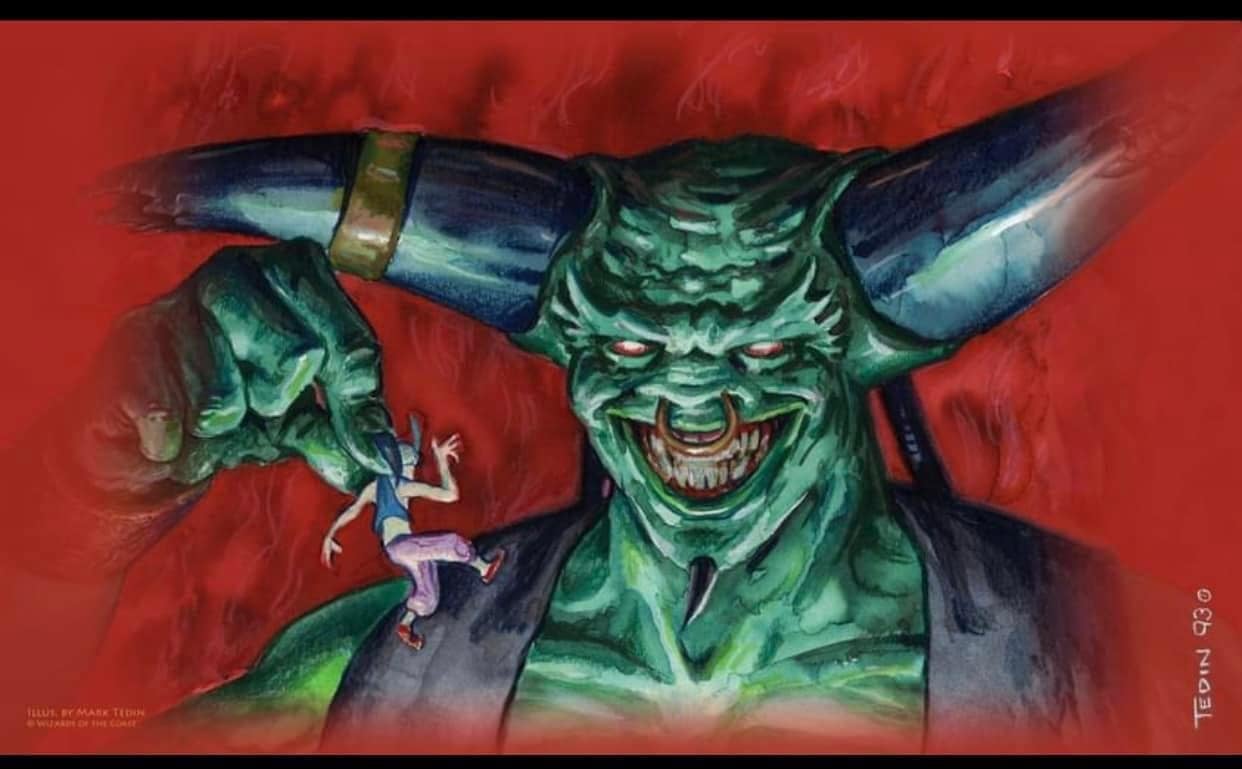 Juzam Djinn - PLAYMAT, Unlimited Edition (SAMPLE ONLY) | Mark